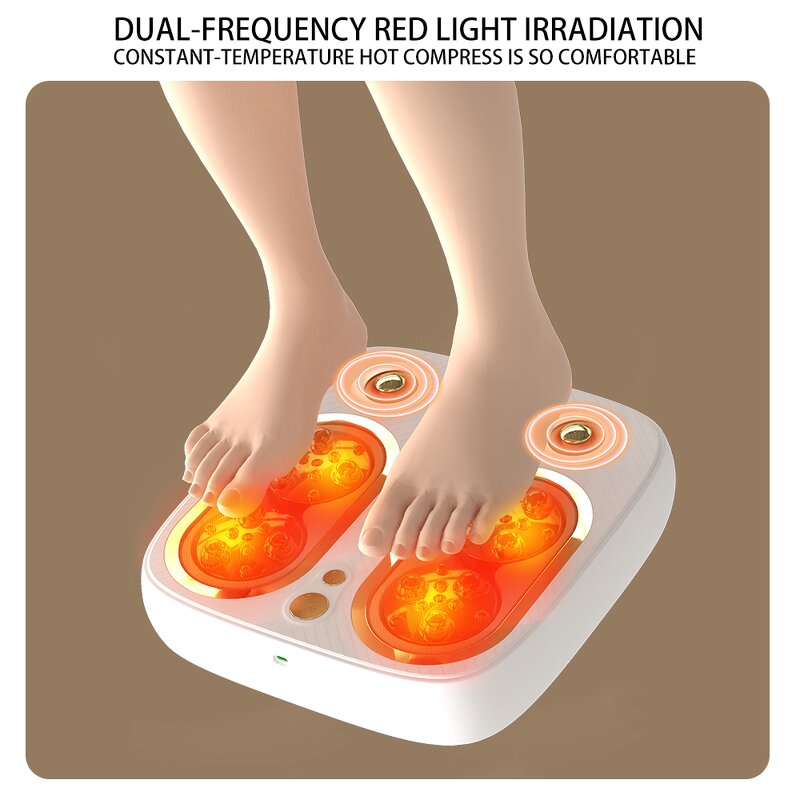 Foot Massage Machine Manufacturer - Rechargeable Heating Kneading Feet Massage Device