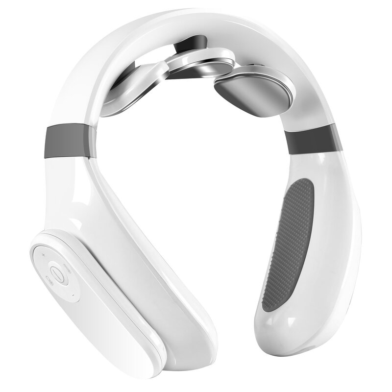 Neck Shoulder Massager Manufacturer - Direct Sale Smart Heating Wireless EMS Pulse