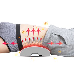 Waist Massage Belt Manufacturer - Hezheng Slimming Lower Back Support Vibration Shiatsu