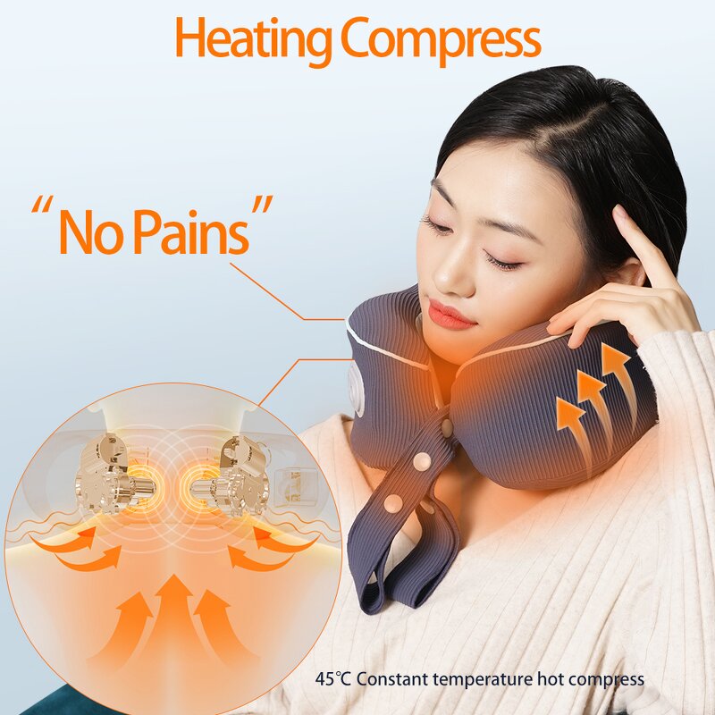 Neck Massager Manufacturer - Factory Supplies Shoulder Back Relax U Shaped Kneading