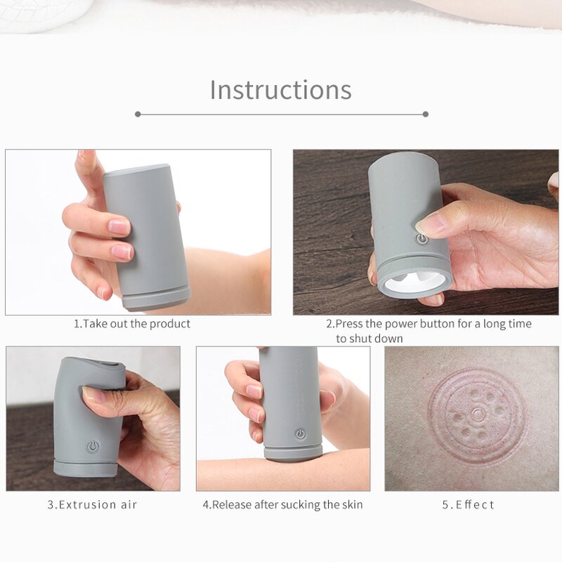 Cupping Massager Manufacturer - Hezheng Electronic Electric with EMS TENS Vibration