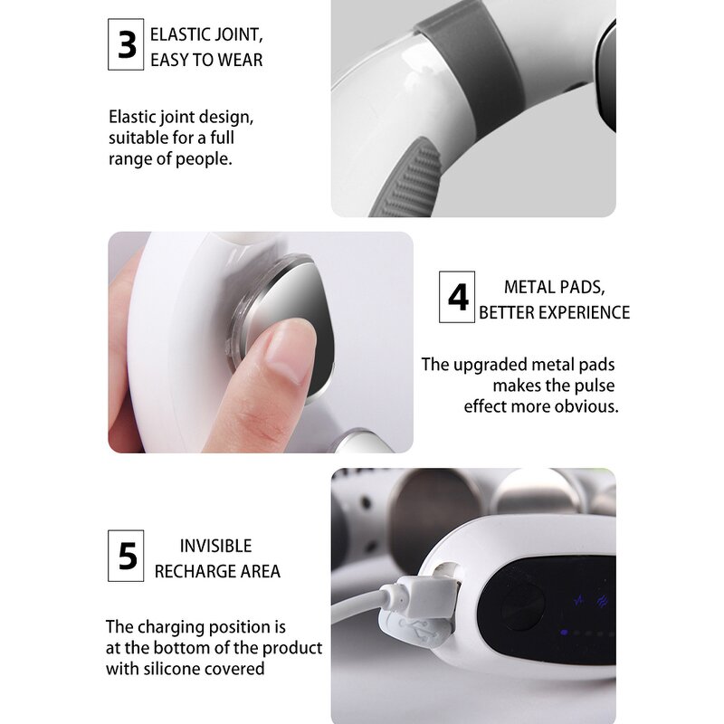 Neck and Shoulder Massager Manufacturer - New Inventions Rechargeable Electric