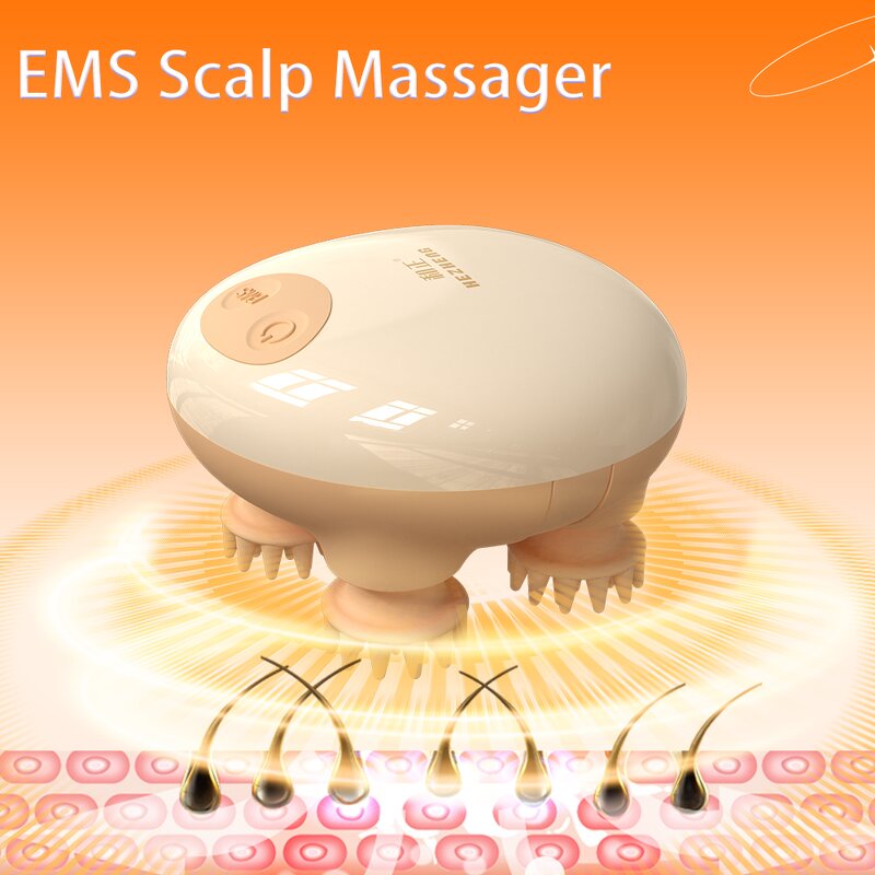 Head Massager Manufacturer - 2025 Multi-function Re-Charging Electric Scalp Relax