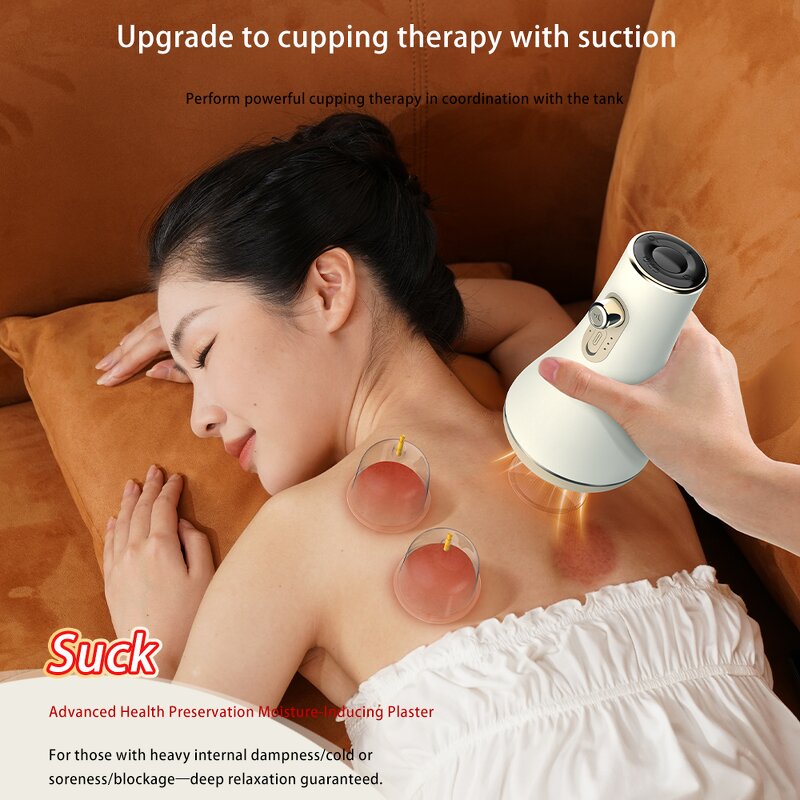 Cupping Machine Manufacturer - 2026 New Patent Physical Therapy Vacuum Suction EMS