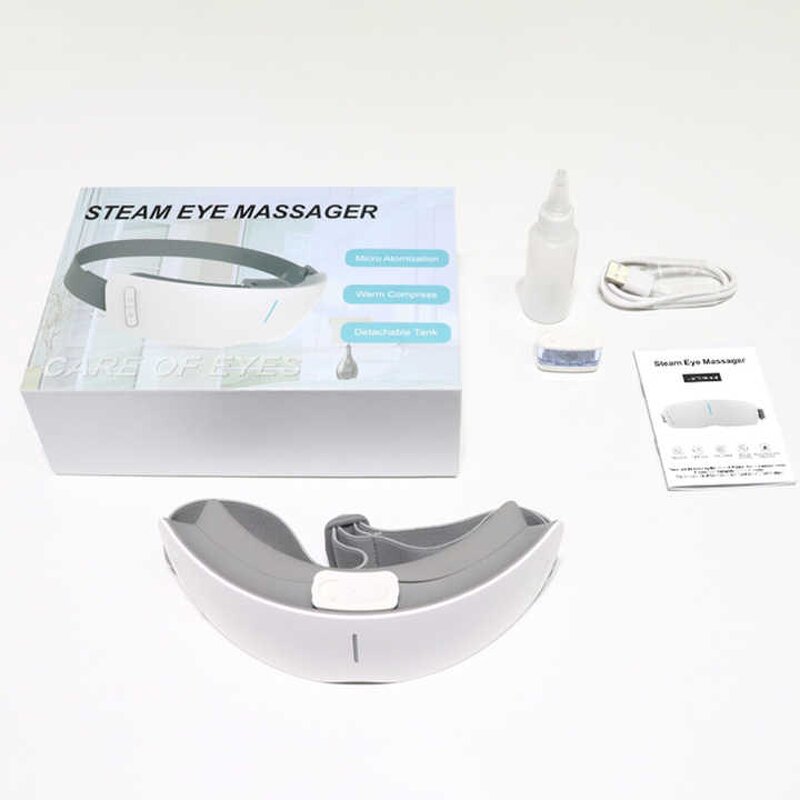 Eye Care Massager Manufacturer - Smart USB-Charged with Air Spray Steam Compression