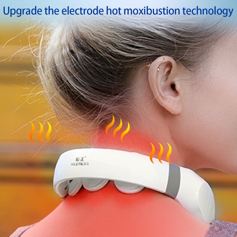 Neck Massager Manufacturer - 2025 Amazon Best Seller Rechargeable Heat Tens Vibration
