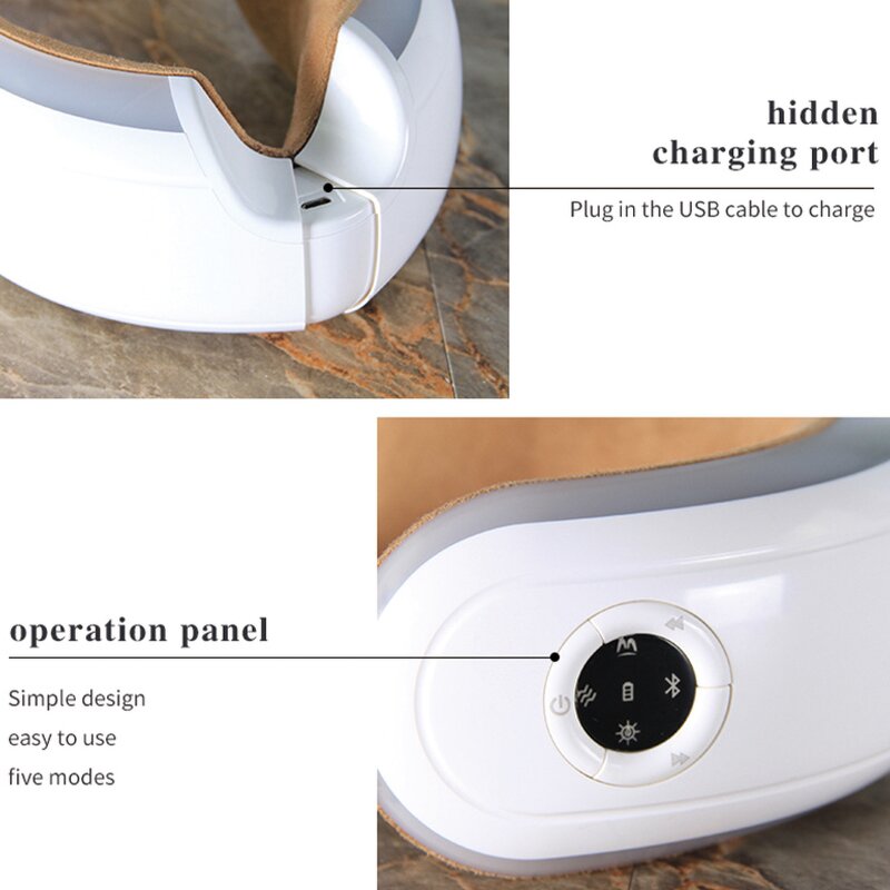 Eye Massager Manufacturer - Intelligent Smart Electric Vibrating Heated Air Compression