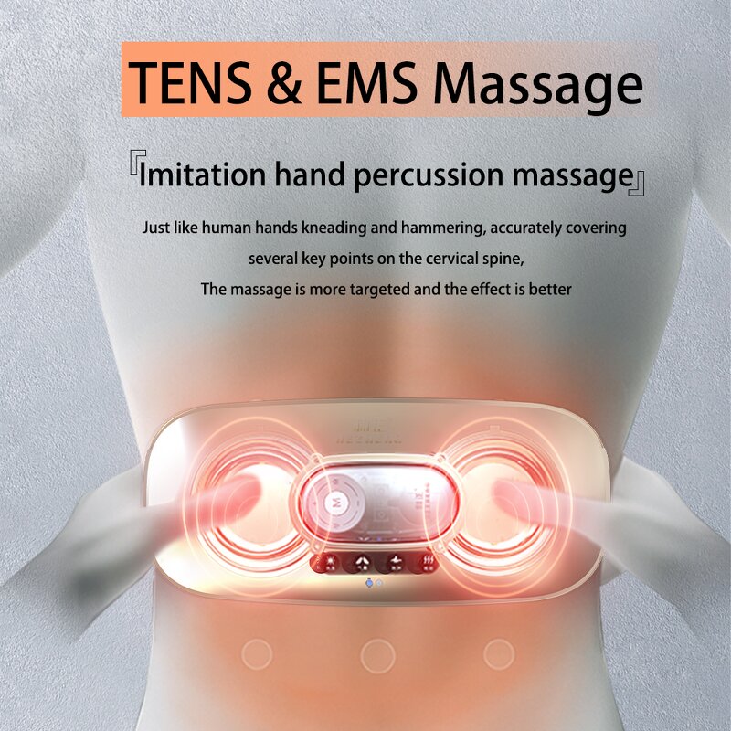 Waist Massager Device Manufacturer - Electrical EMS Pulse Low Back Fitness Training