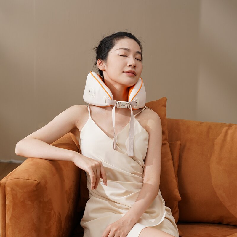 Neck Support Pillow Manufacturer - HEZHENG Kneading Neck Shoulder Washable for Travelling