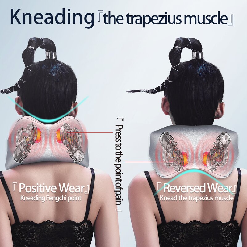 Neck Massager Manufacturer - Factory Supplies Shoulder Back Relax U Shaped Kneading