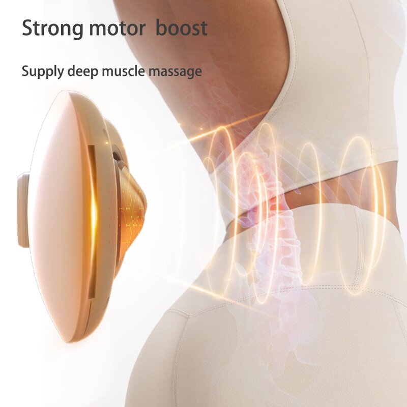 Waist Massager Device Manufacturer - Electrical EMS Pulse Low Back Fitness Training