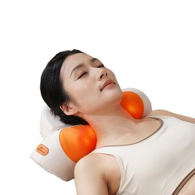Massage Pillow Manufacturer - 2025 NEW Neck Shoulder Back Pillow Shiatsu with Red Light
