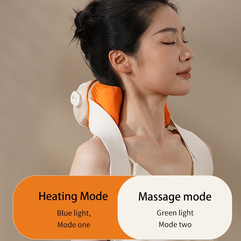 Neck and Shoulder Massager Manufacturer - 5D Kneading Infrared Heating for Pain Relief