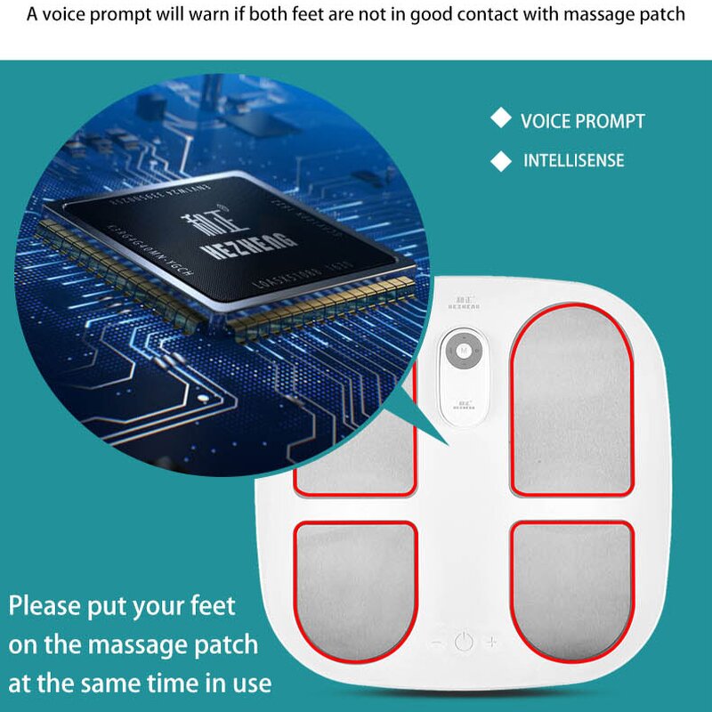 Foot Massager Manufacturer - Dropshipping 2025 EMS Feet Massage Machine with Remote