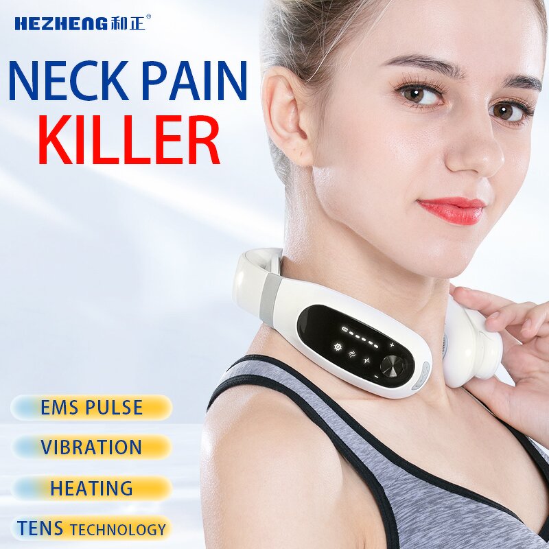 Neck Massager Manufacturer - 2025 Amazon Best Seller Rechargeable Heat Tens Vibration