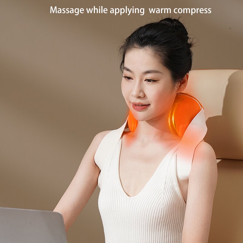 Neck and Shoulder Massager Manufacturer - 5D Kneading Infrared Heating for Pain Relief