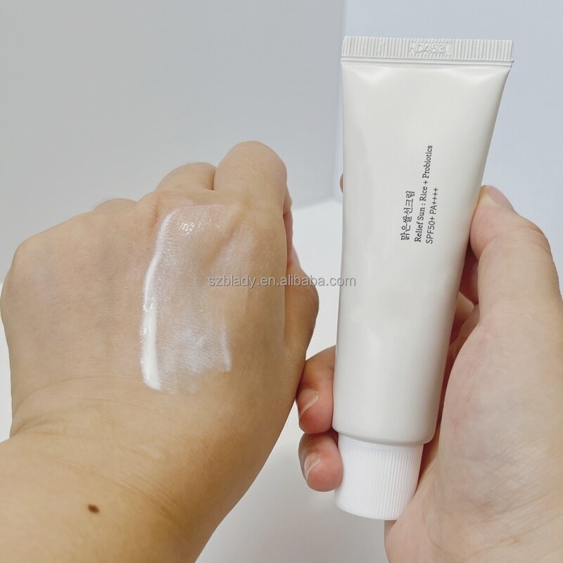 Rice Sunscreen Cream - 50ml Hot Selling SPF50+ PA+++ Organic Moisturizing Daily