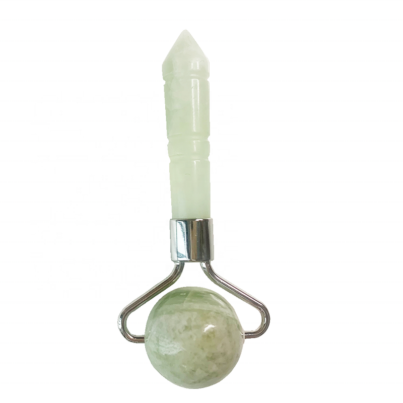 Xiuyan Jade Roller - Meridian Treatment Gemstone Improve Microgroove Skin Care