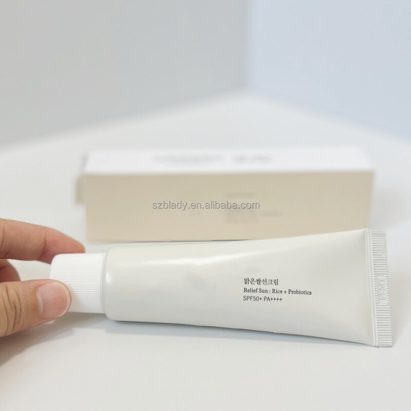 Rice Sunscreen Cream - 50ml Hot Selling SPF50+ PA+++ Organic Moisturizing Daily