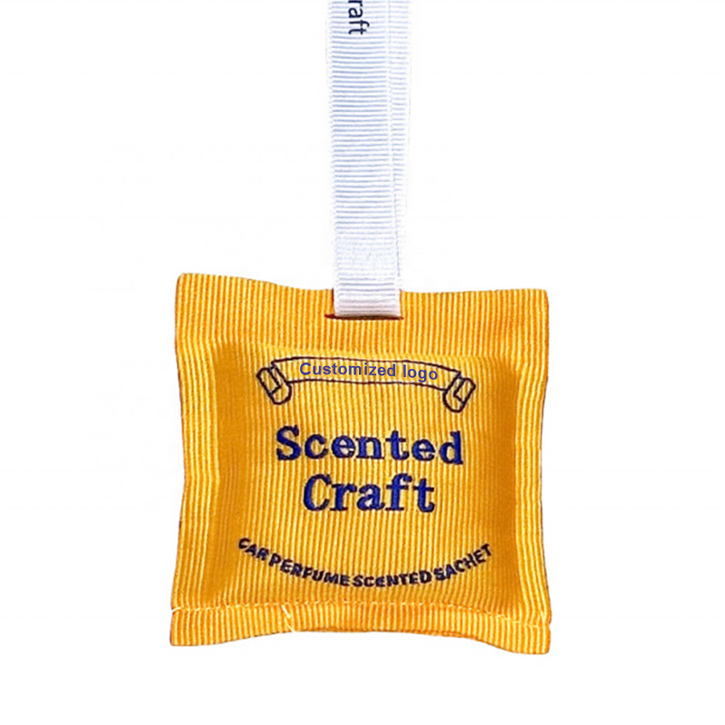 Scented Sachet Bags - New Arrival Woven Car Perfume Custom Logo Home Car Fragrance