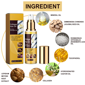 Hair Care Essential Oil - Hot Selling 50ml Deep Nourishing Lightweight Non-Greasy Women