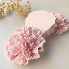 Ceramic Diffuser Stone - Pink Flower Home Fragrance Custom Gypsum Aromatherapy