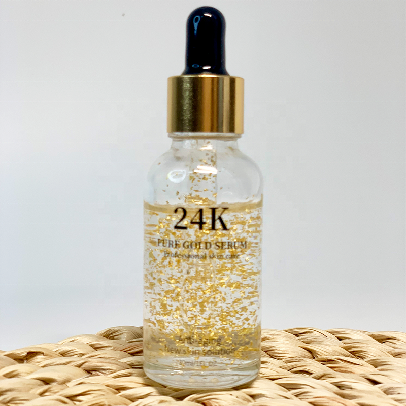 24K Gold Face Serum - Factory Price 30ml Collagen Moisturizing Anti-aging Essence