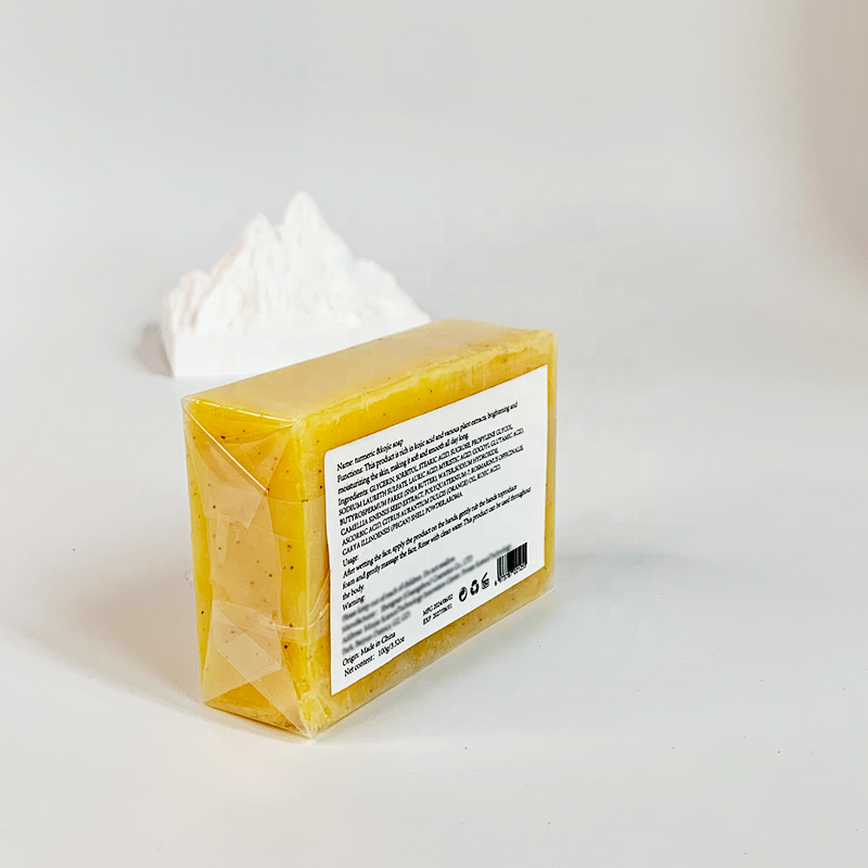 Turmeric Kojic Acid Soap - Hot Selling Natural Skin Brightening Custom Logo Care