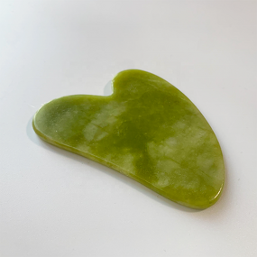 Green Jade Gua Sha - New Released Custom Logo Homeuse Face Massage Tool
