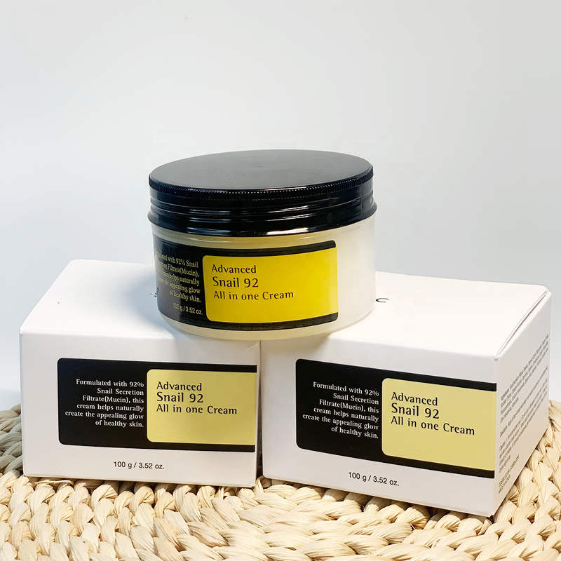 White Snail Face Cream - 100g 92 Secretion Filtrate Deep Moisturizing Women Set