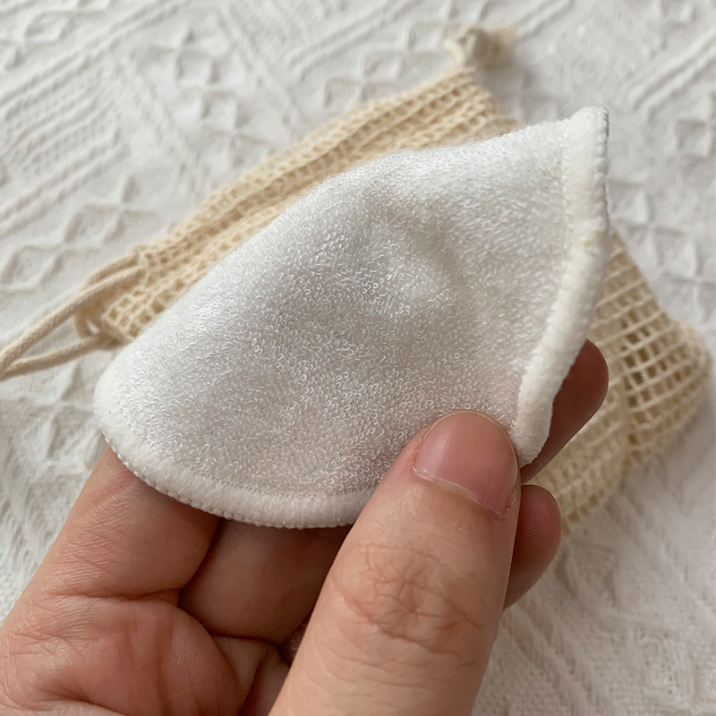 Bamboo Terry Cotton Pads - Wholesale Eco Friendly Reusable Facial Eye Care