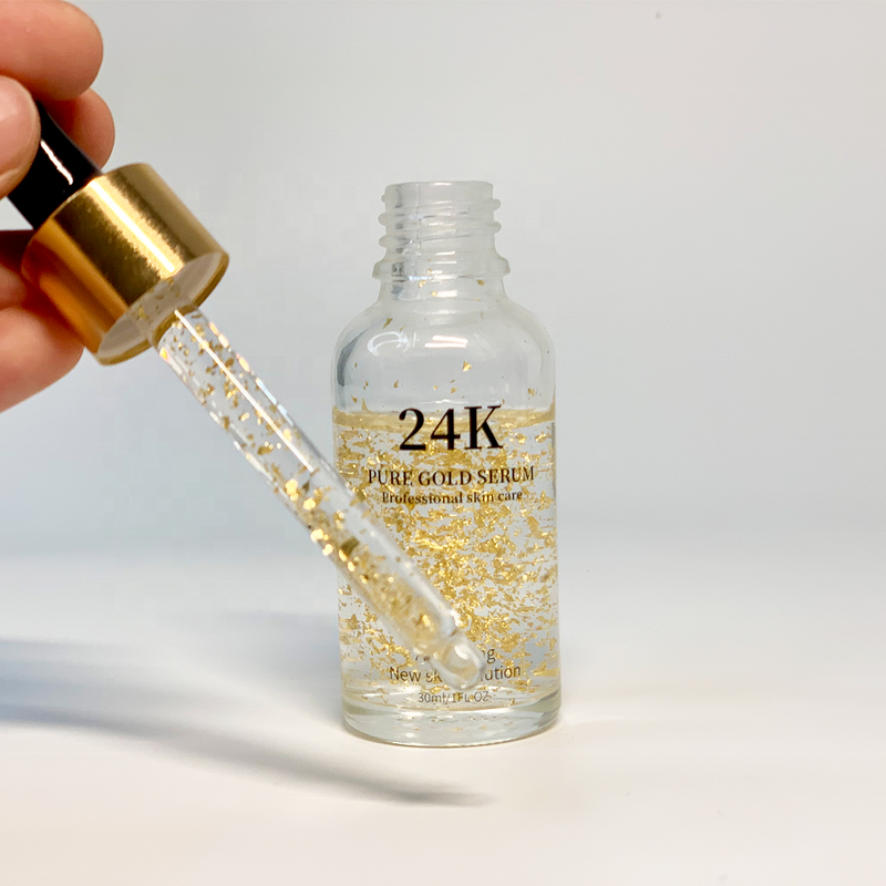 24K Gold Face Serum - Factory Price 30ml Collagen Moisturizing Anti-aging Essence