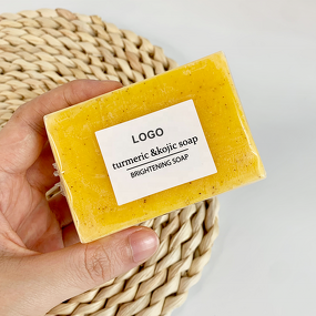 Turmeric Cleansing Soap - Wholesale 100g Vitamin C Lemon Kojic Acid Bar