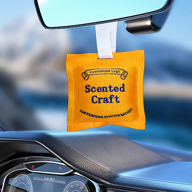 Hanging Aroma Sachet - High Quality Rectangular Custom Scent Car Air Freshener