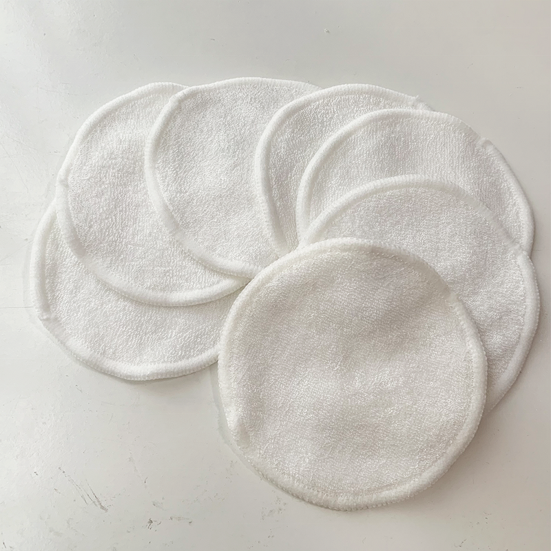Reusable Cotton Pads - Factory Price Round Makeup Remover Cleansing Mesh Bag