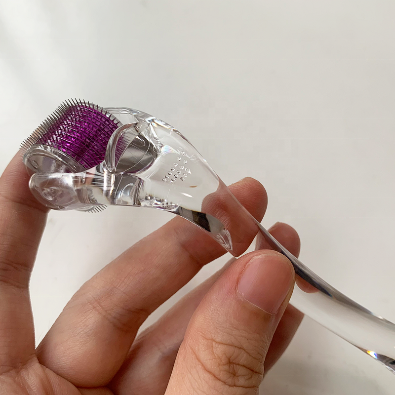 540 Microneedling Roller - Custom Logo 0.5mm Beard Growth Hair Transparent