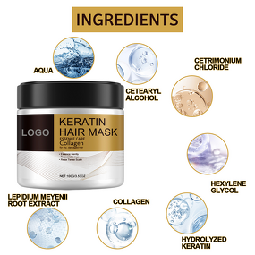 Organic Hair Mask - Wholesale 100g Family Moisturizing Deep Cleaning Nourishing