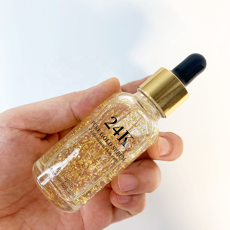 24K Gold Face Serum - Factory Price 30ml Collagen Moisturizing Anti-aging Essence