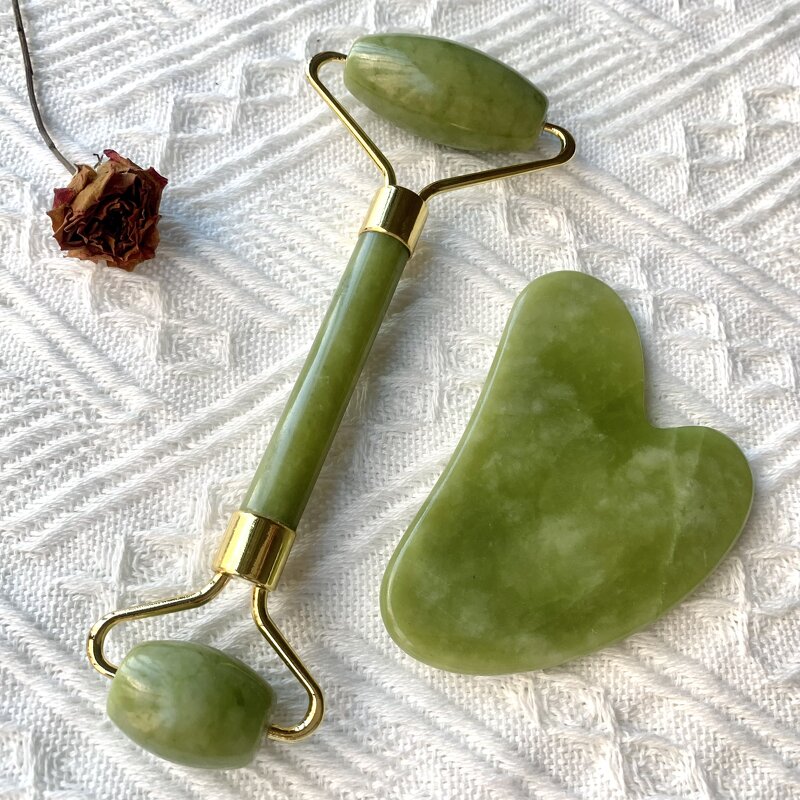 Jade Roller Gua Sha - OEM ODM Natural High Quality Face Gift Stone Tool