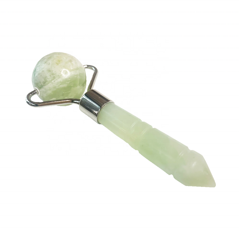 Xiuyan Jade Roller - Meridian Treatment Gemstone Improve Microgroove Skin Care
