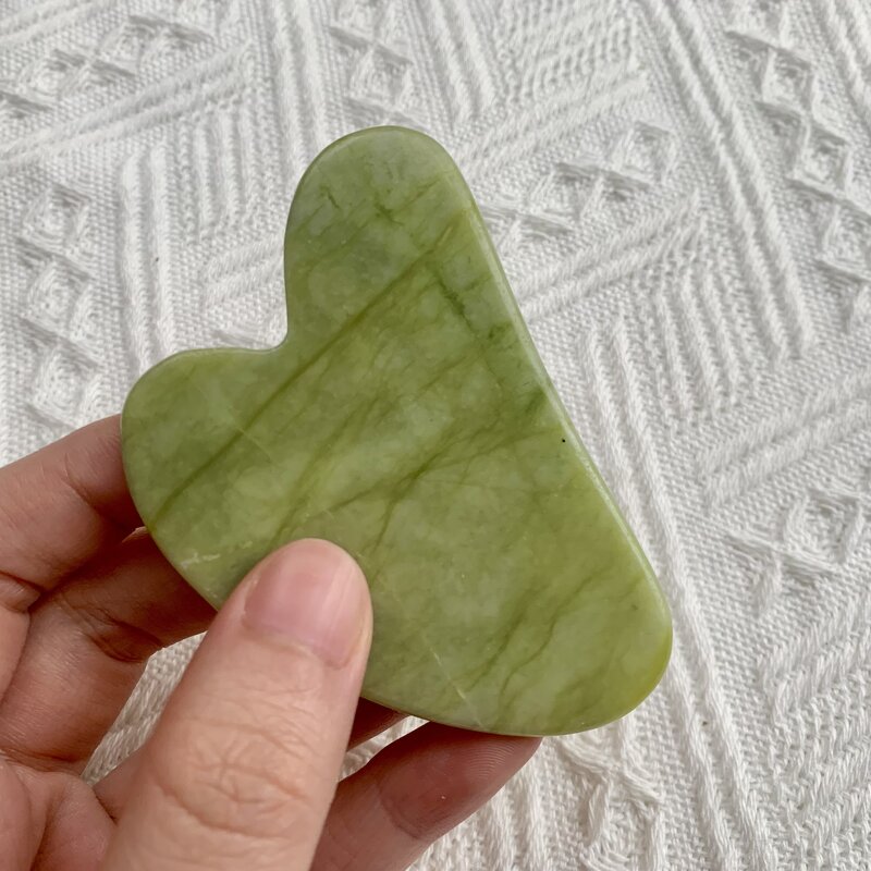 Jade Roller Gua Sha - Hot Sale Green Quartz Reduce Lines Wrinkles Face Massage