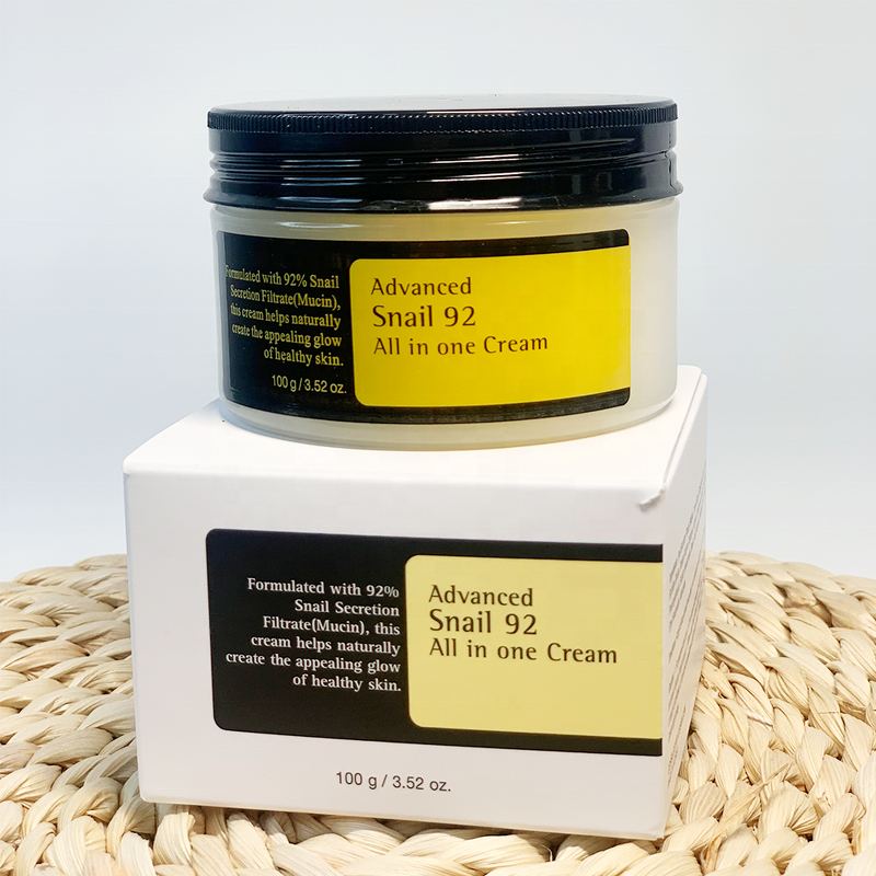 White Snail Face Cream - 100g 92 Secretion Filtrate Deep Moisturizing Women Set