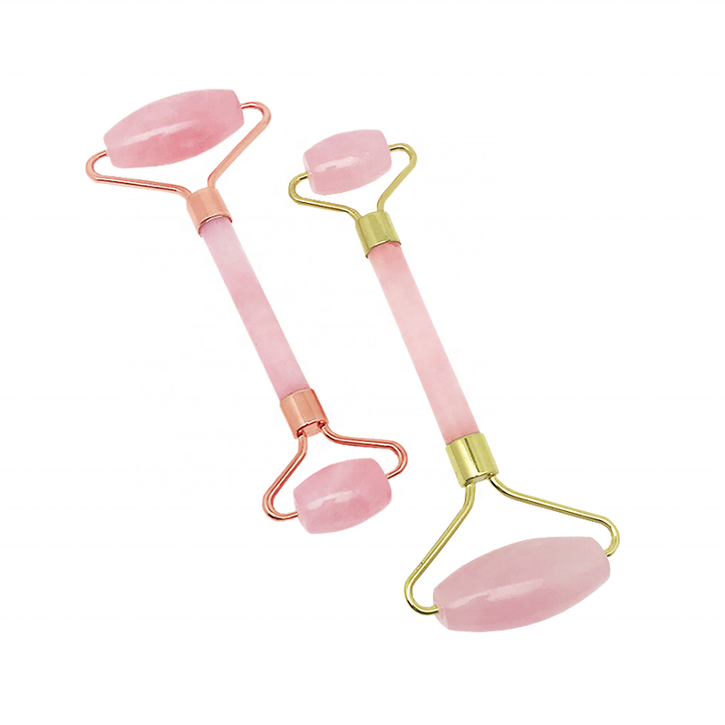 Jade Roller Massager - Esthetician Supplies Natural Pink Custom Logo Face Tool
