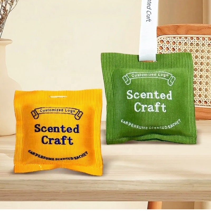 Hanging Aroma Sachet - High Quality Rectangular Custom Scent Car Air Freshener