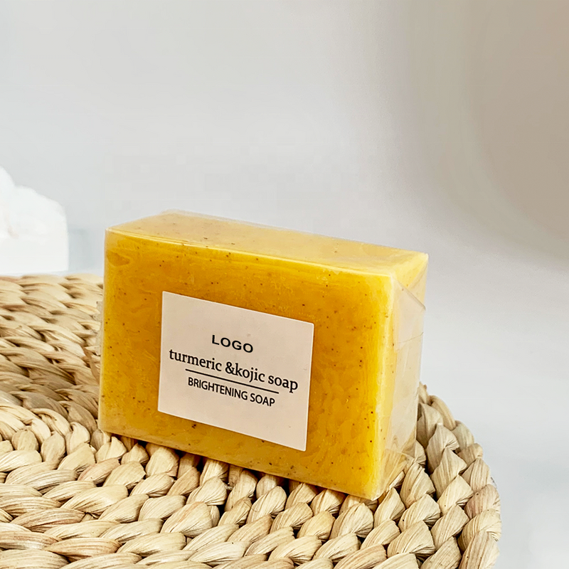 Turmeric Kojic Acid Soap - Hot Selling Natural Skin Brightening Custom Logo Care
