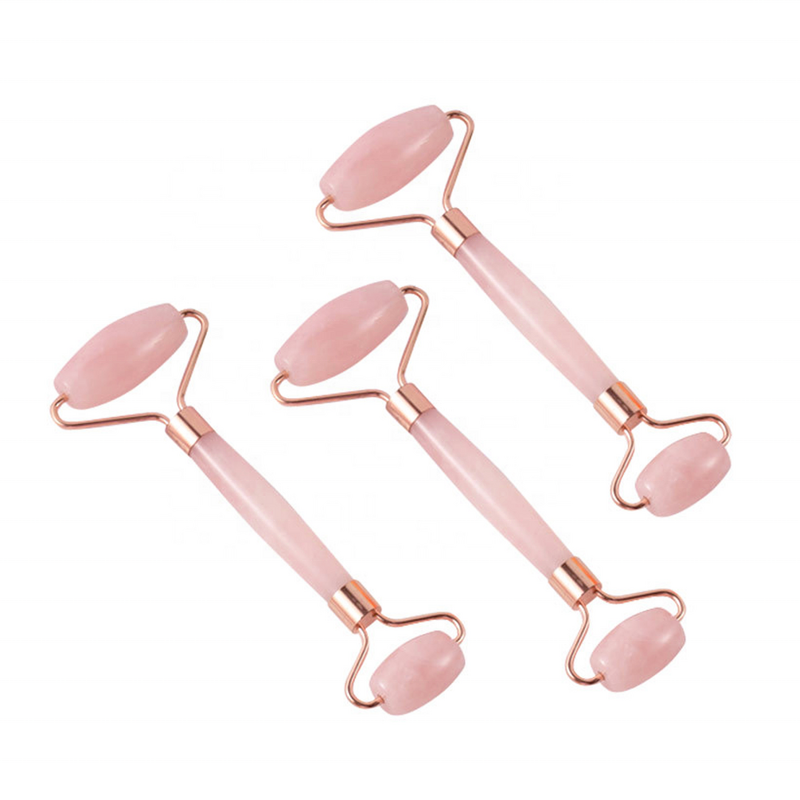 Jade Roller Massager - Esthetician Supplies Natural Pink Custom Logo Face Tool