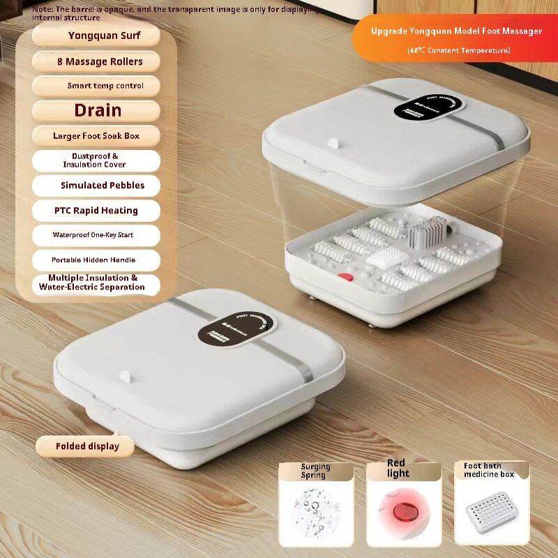 Heated Foot Massager - High Quality Fold Thermostat Roller CE ROHS FCC Eco-friendly