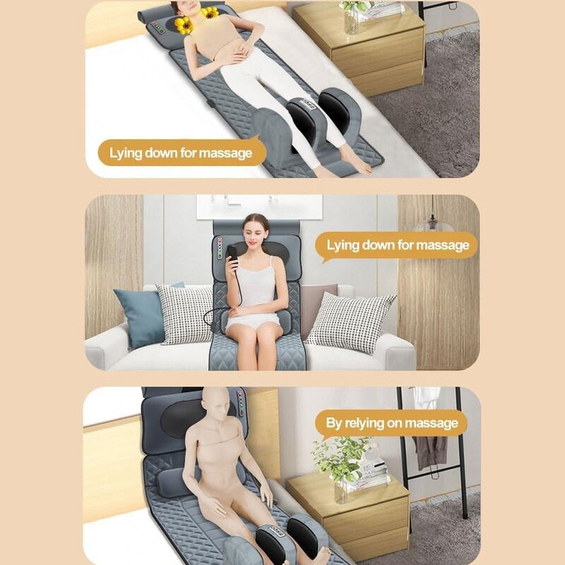 Electric Massage Mattress - Amazon Best Sellers Stretching Vibrating Shiatsu Heating