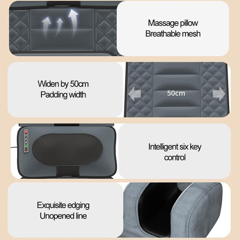 Electric Massage Mattress - Amazon Best Sellers Stretching Vibrating Shiatsu Heating