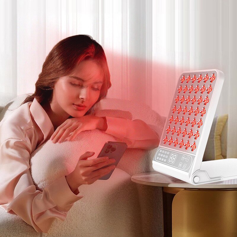 Infrared Red Light Panel - Hot Sale ABS Standing Face Body EU Plug LED Indicator RF